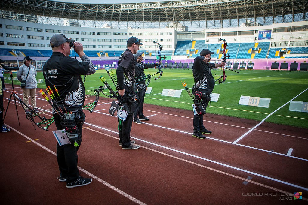 Men's Compound Team at Shanghai 2018